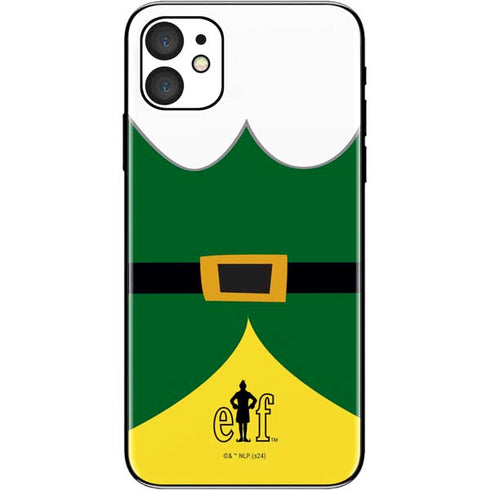Elf Buddys Outfit iPhone 11 Skin
